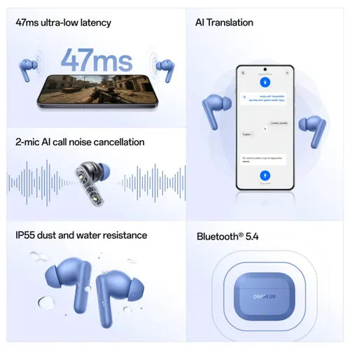 OnePlus Nord Buds 3r TWS Earbuds with Up to 54 H Battery