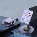 360° Multifunctional Metal Desk Phone Stand