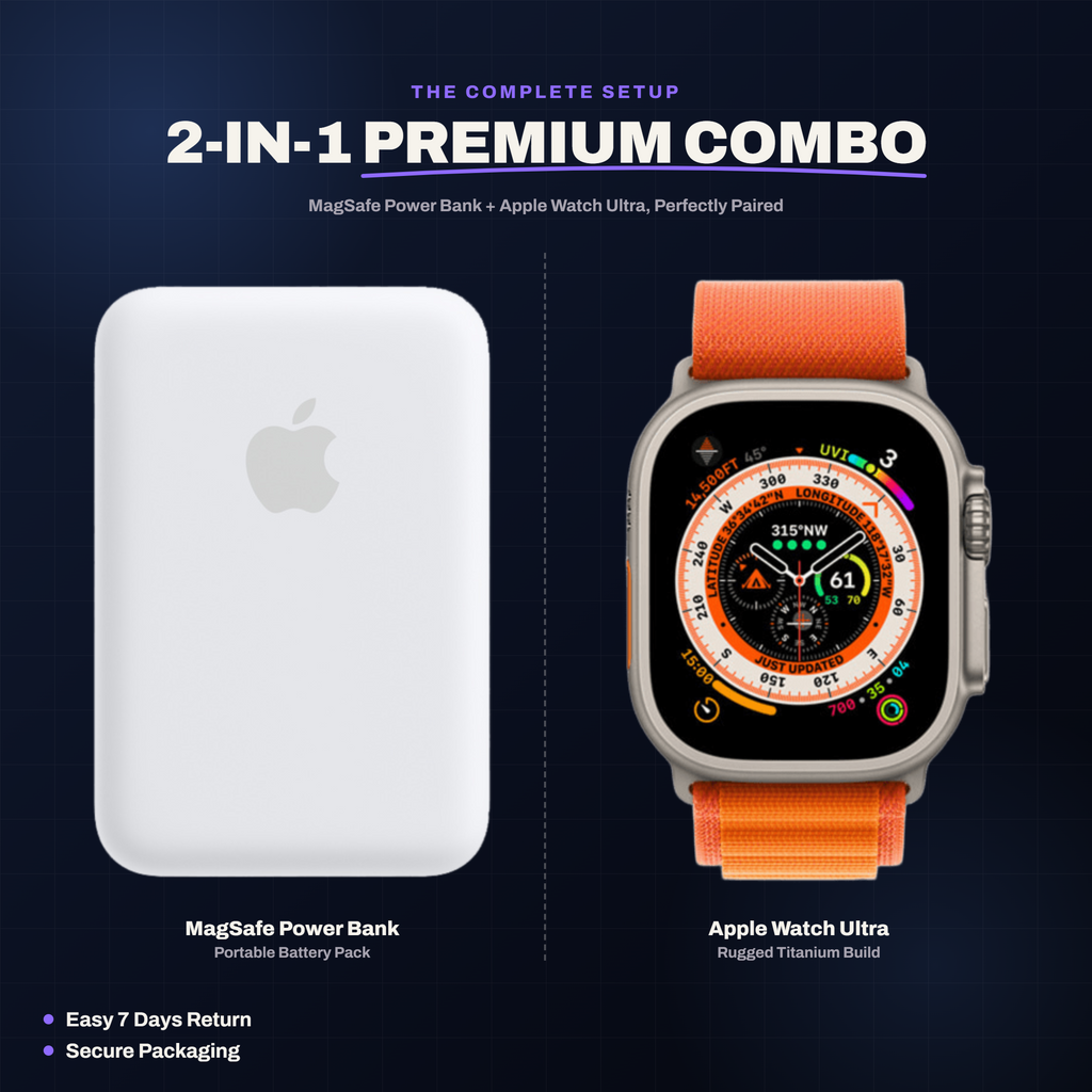 BT 2-in-1 Combo (Batterypack + Smartwatch)