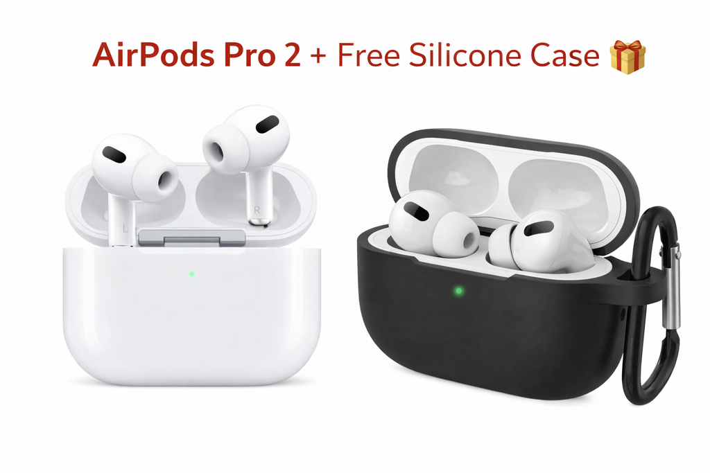 Airpods Pro 2 With Free Silicon Case