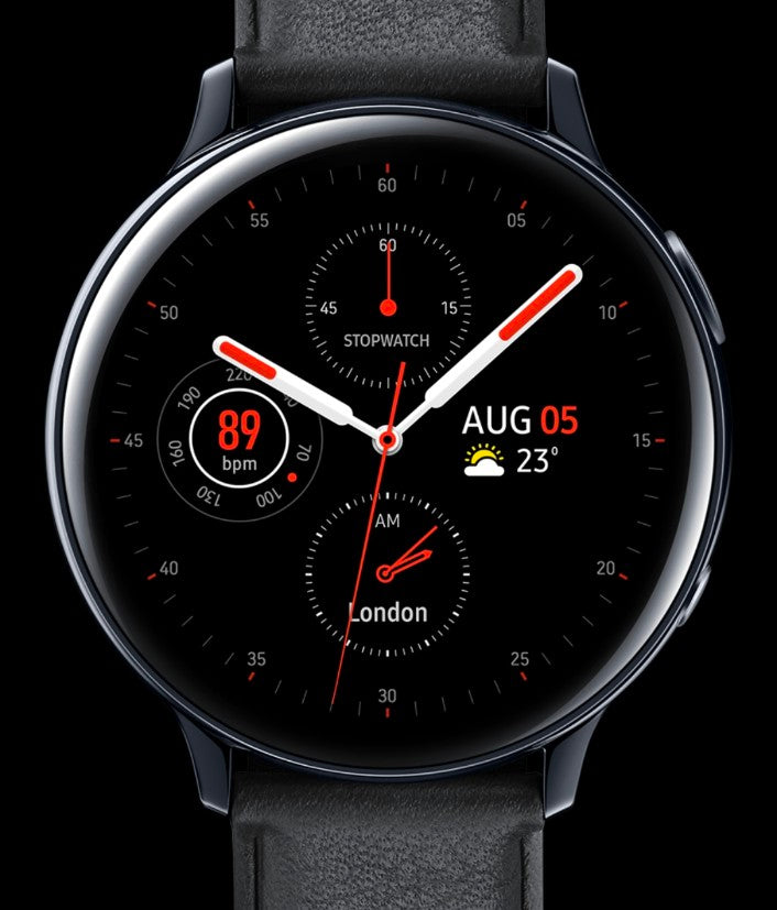 Active 2 Smartwatch | Premium Round Display, Fitness & Health Tracking