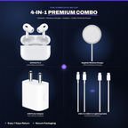 BharatTach 4-in-1 Combo (Pods + Magpad + Adaptor + Cable)
