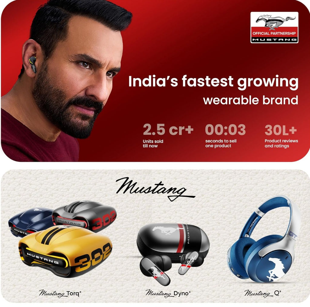 Mustang Torq Wireless in Ear Earbuds