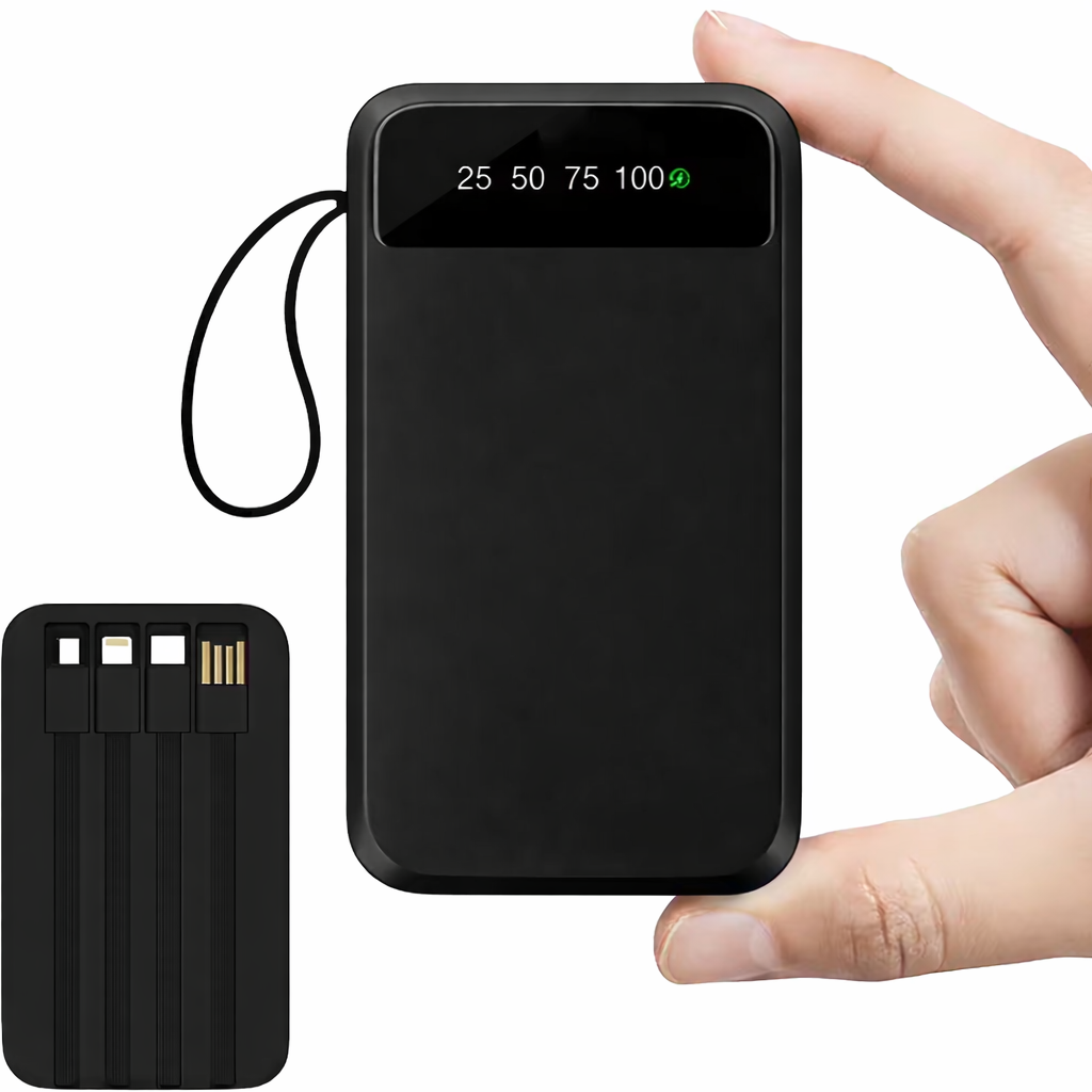 6-in-1 Premium Tech Combo – 20,000mAh Power Bank + Nothing Buds + Essential Accessories