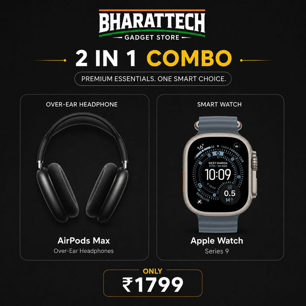 2 IN ONE HEADPHONE MAX AND WATCH COMBO
