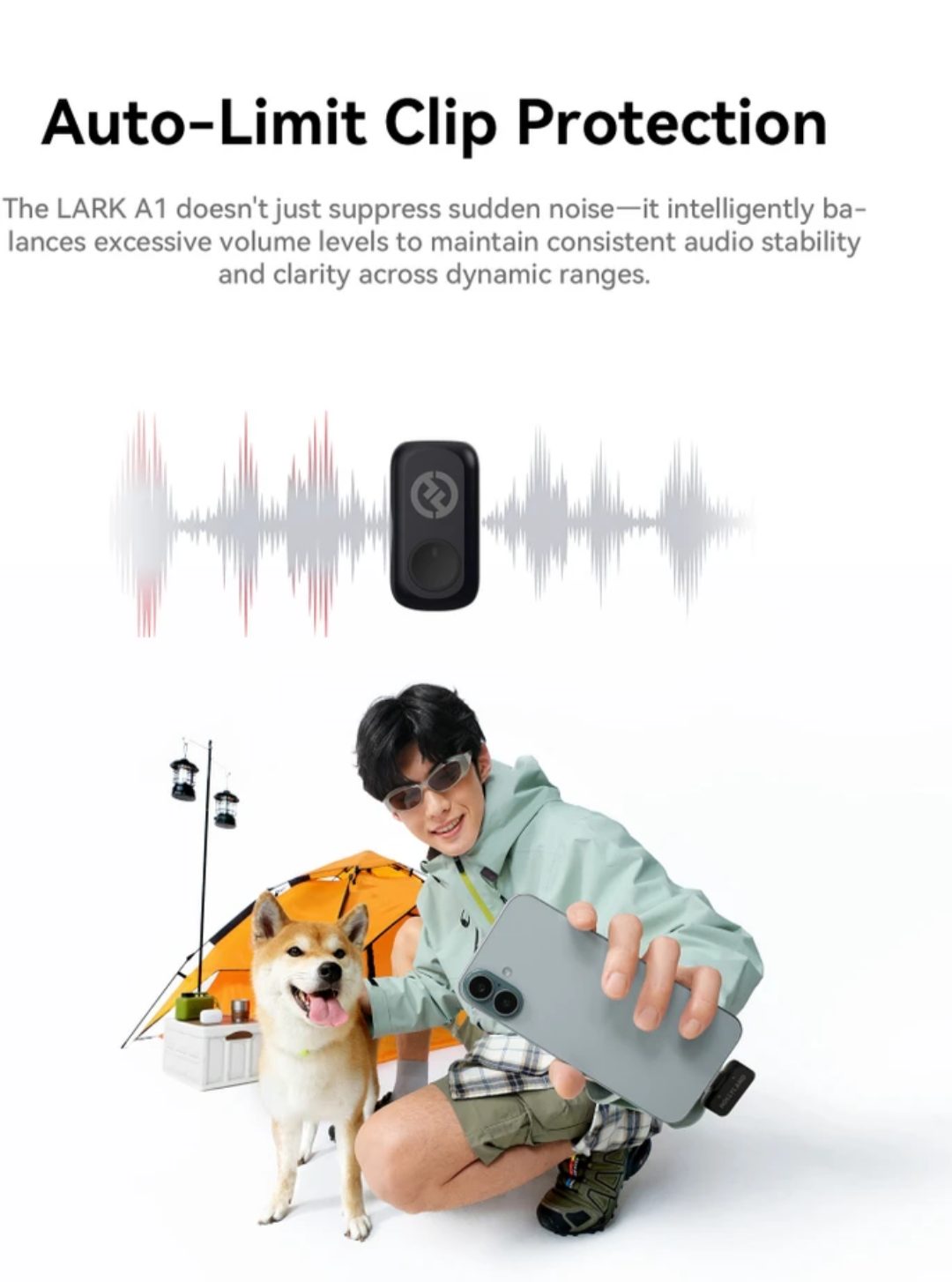 Hollyland lark A1 microphone